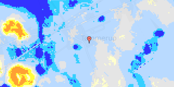 Ekstrem regn på Torpmaglevejen 78