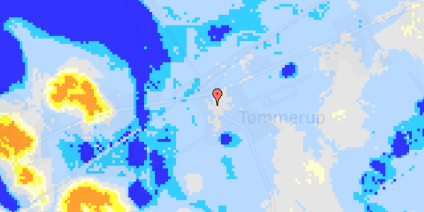 Ekstrem regn på Torpmaglevejen 87