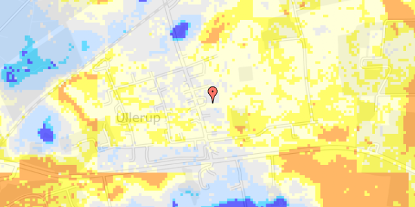 Ekstrem regn på Ullerup Skovvej 12