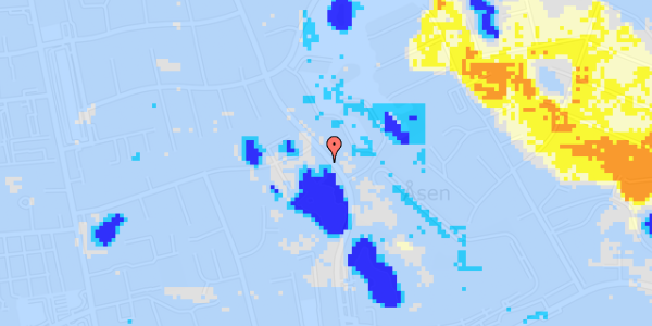 Ekstrem regn på Alsvej 55