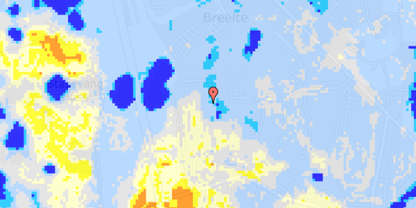 Ekstrem regn på Bakkehusene 90