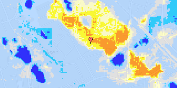 Ekstrem regn på Bel Colles Alle 3