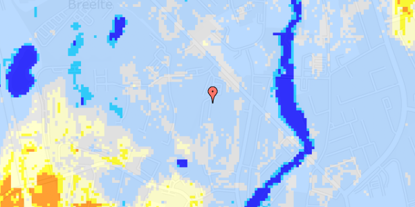 Ekstrem regn på Breelteparken 101