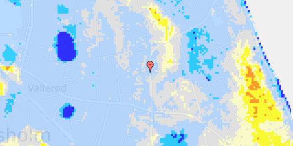 Ekstrem regn på Bukkeballevej 35