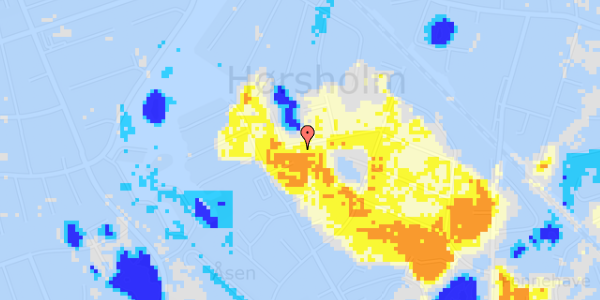 Ekstrem regn på Constantiaparken 7