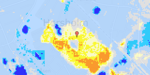 Ekstrem regn på Constantiavej 5