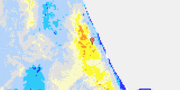 Ekstrem regn på Dreyersvej 36