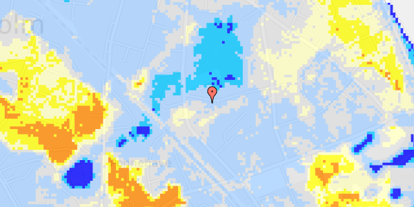 Ekstrem regn på Enghave 35