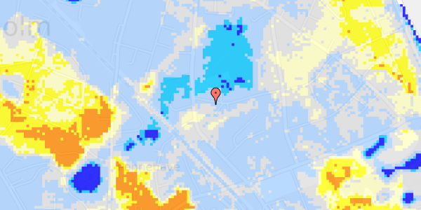 Ekstrem regn på Enghave 37