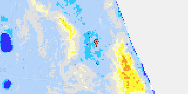 Ekstrem regn på Engvej 22A