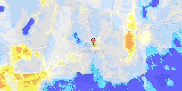 Ekstrem regn på Fagerparken 1