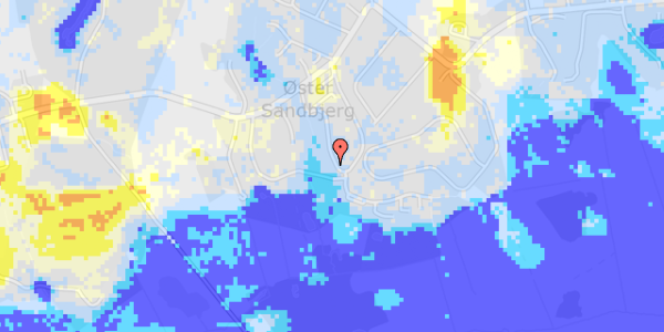 Ekstrem regn på Fagerparken 24