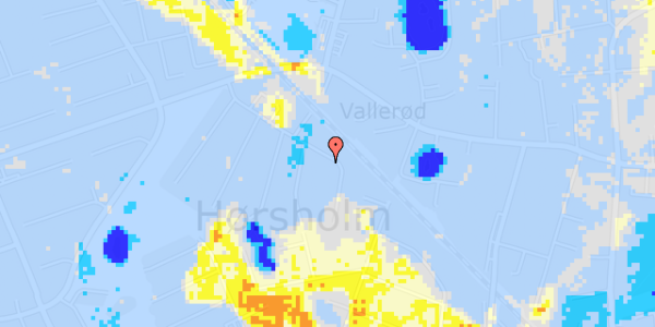 Ekstrem regn på Fredensvej 20