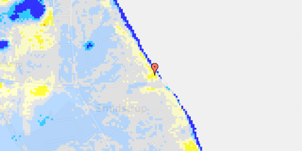 Ekstrem regn på Fredheimvej 21