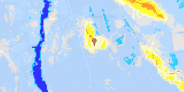 Ekstrem regn på Fuglemosevej 10