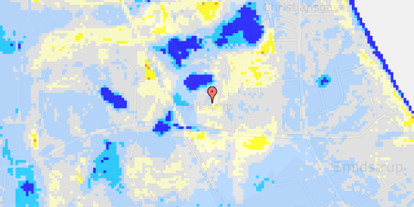 Ekstrem regn på Helleholm 13