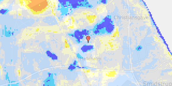 Ekstrem regn på Helleholm 47