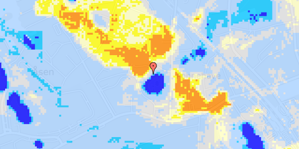 Ekstrem regn på Hulsø Ege 5