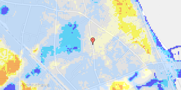 Ekstrem regn på Hulsøvang 15