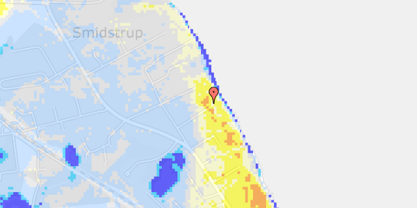 Ekstrem regn på Hveensvej 5