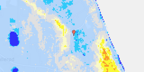 Ekstrem regn på Kildevej 1B