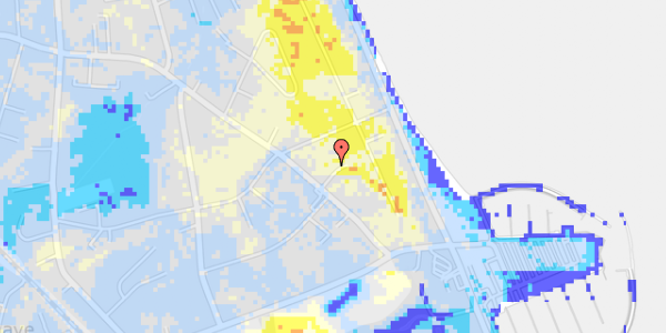 Ekstrem regn på Kirkevej 3