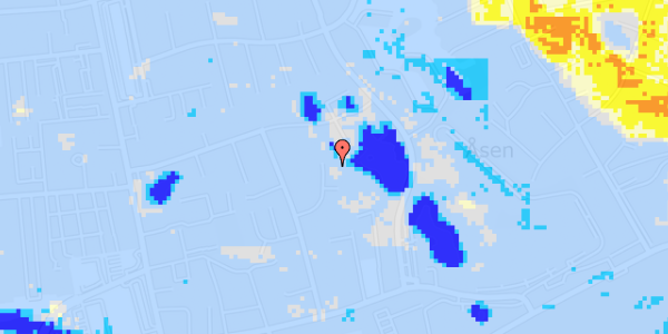 Ekstrem regn på Kornbakken 20