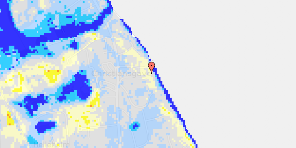 Ekstrem regn på Langebakken 14