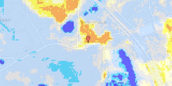 Ekstrem regn på Pennehave 7, 2. 