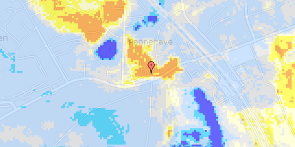 Ekstrem regn på Pennehave 15B