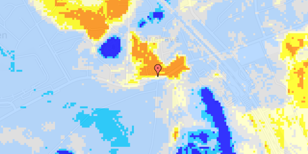 Ekstrem regn på Pennehave 18, 1. 