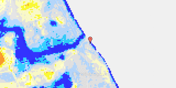 Ekstrem regn på Rungsted Strandvej 60B