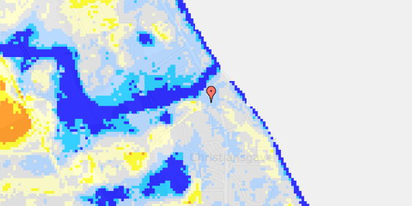 Ekstrem regn på Rungsted Strandvej 65