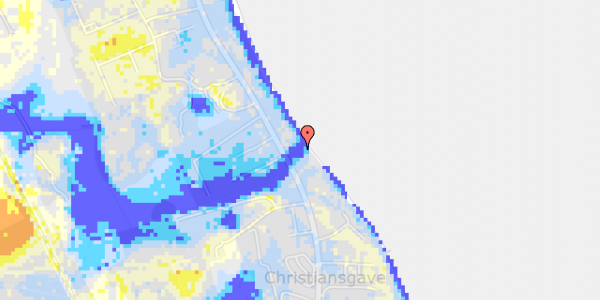 Ekstrem regn på Rungsted Strandvej 66