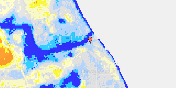 Ekstrem regn på Rungsted Strandvej 67