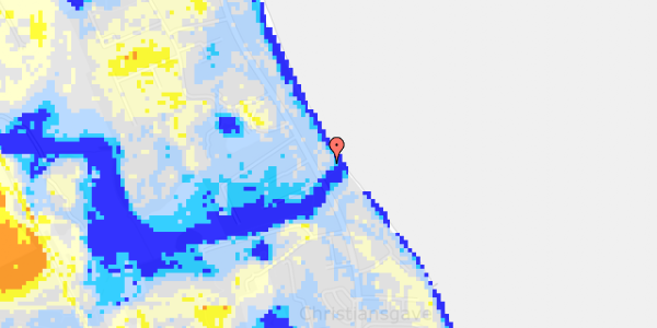 Ekstrem regn på Rungsted Strandvej 68