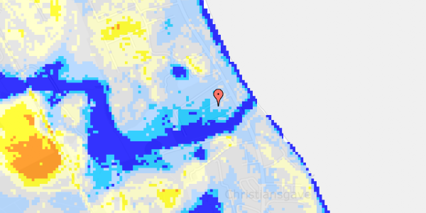 Ekstrem regn på Rungsted Strandvej 71A