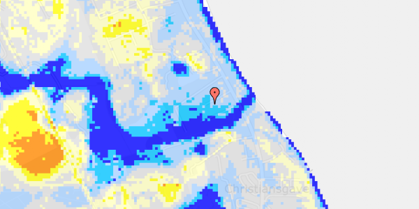 Ekstrem regn på Rungsted Strandvej 71B