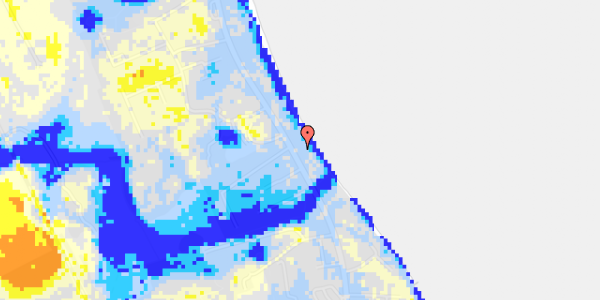 Ekstrem regn på Rungsted Strandvej 74