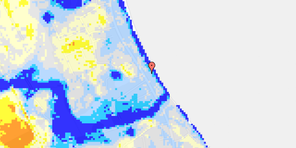 Ekstrem regn på Rungsted Strandvej 76B