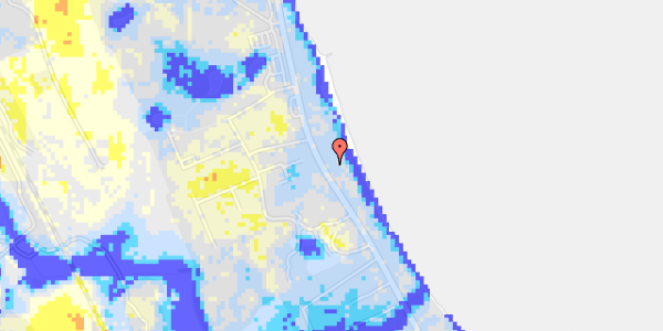 Ekstrem regn på Rungsted Strandvej 86