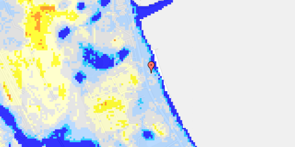 Ekstrem regn på Rungsted Strandvej 94B