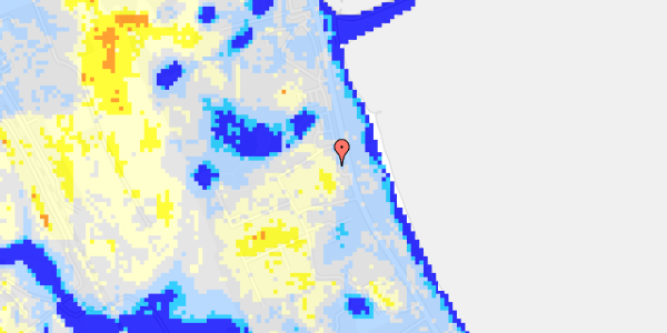 Ekstrem regn på Rungsted Strandvej 95