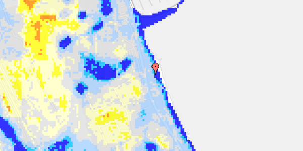 Ekstrem regn på Rungsted Strandvej 96