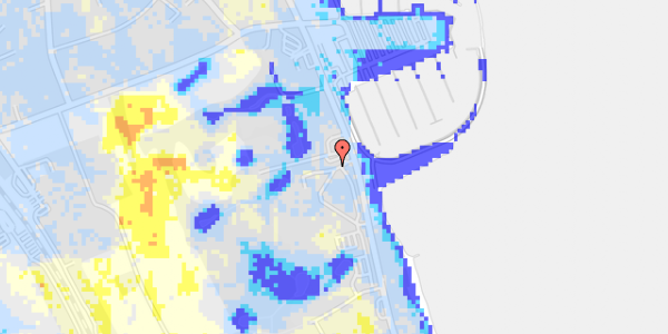 Ekstrem regn på Rungsted Strandvej 105A, st. 