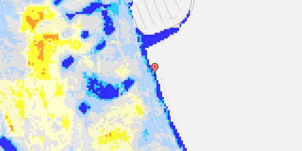 Ekstrem regn på Rungsted Strandvej 108