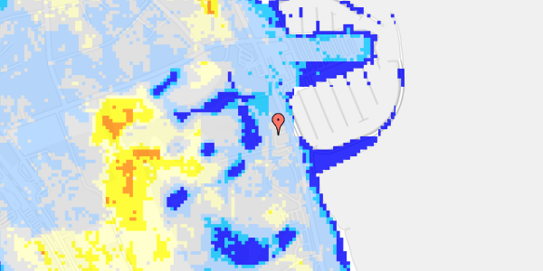 Ekstrem regn på Rungsted Strandvej 111