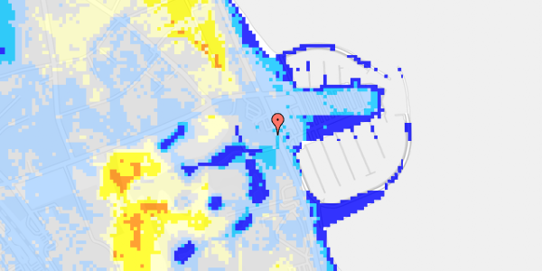 Ekstrem regn på Rungsted Strandvej 117A