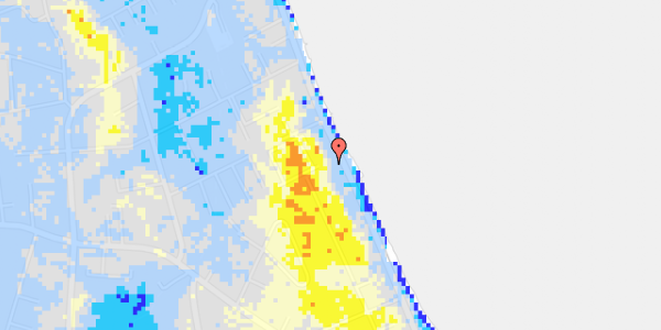 Ekstrem regn på Rungsted Strandvej 177