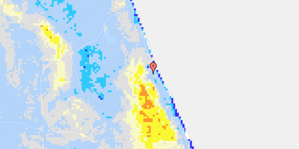 Ekstrem regn på Rungsted Strandvej 181A